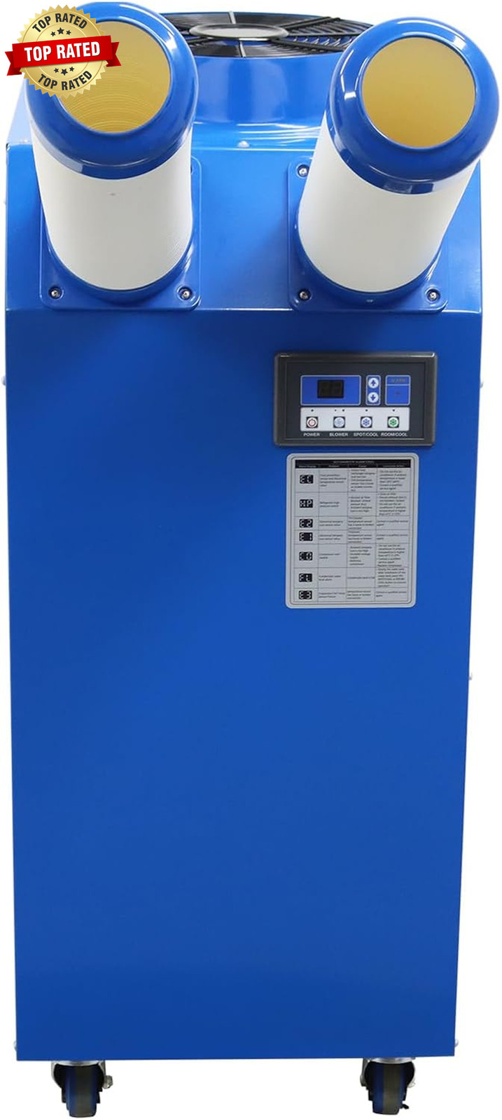 Industrial Portable Air Conditioner with Wheels 14L Large Tank Commercial Spot C gallery