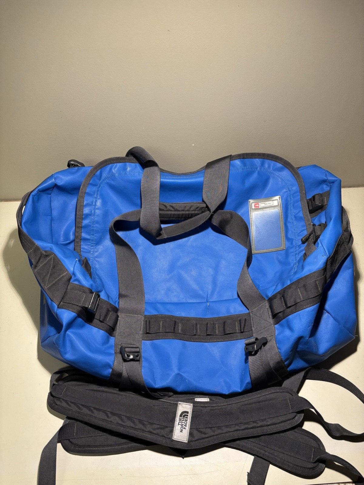 Base Camp L 95L Duffel Bag Tnf blue