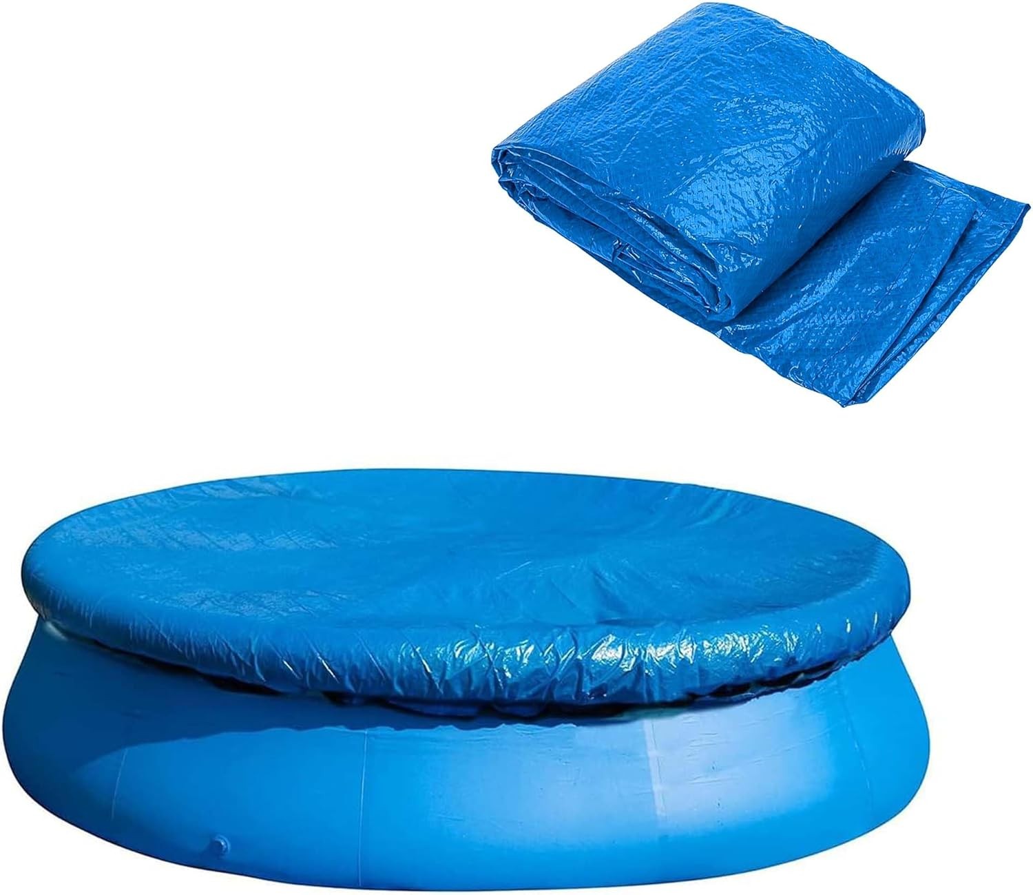 6 Ft Dust Pool Cover Protector-Solar Cover for Round Frame Pools-Pool Cover 6FT gallery