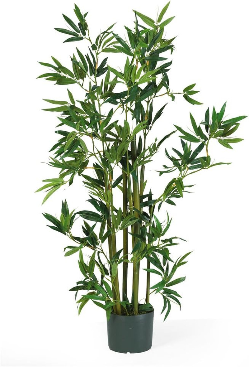 Nearly Natural 4ft Artificial Bamboo Plant Faux Greenery for Indoor Home Office gallery