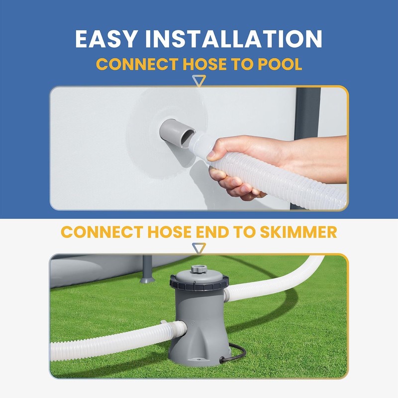 1.5" x 2' Plastic Return Suction Pool Hose for Summer Waves SFX1000 SFX1500 C... gallery