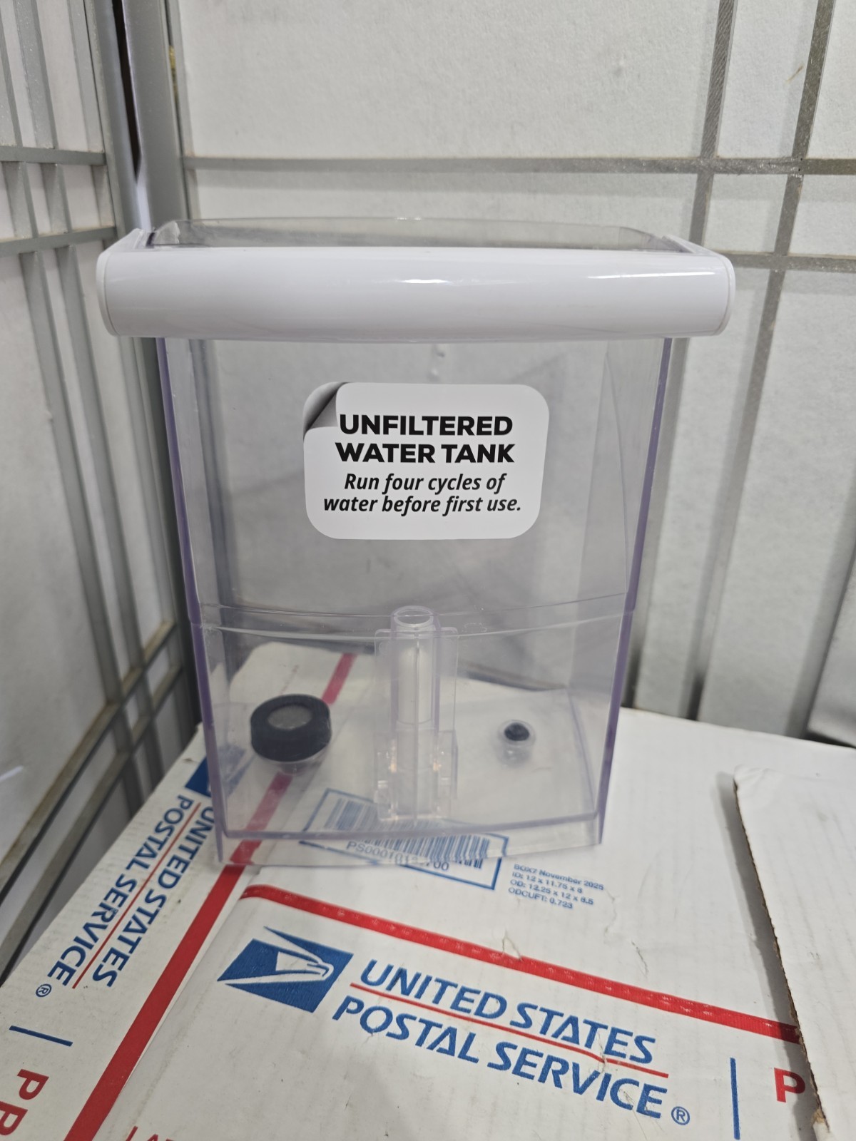 AQUATRU Carafe Countertop RO REPLACEMENT UNFILTERED WATER TANK gallery