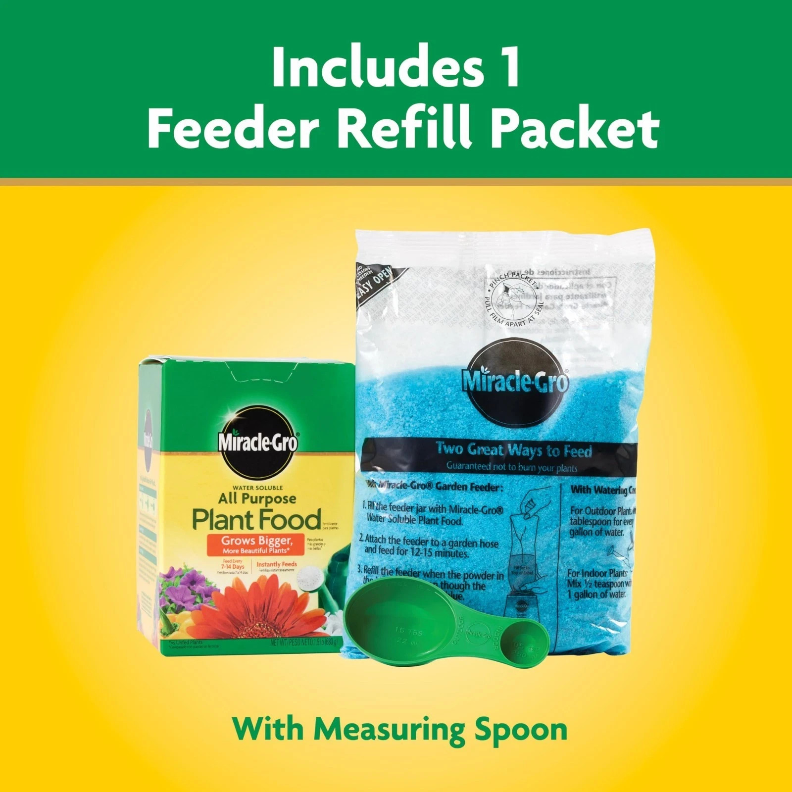 Miracle-Gro Water Soluble All Purpose Plant Food Fertilizer 1.5 lb,,,..... gallery
