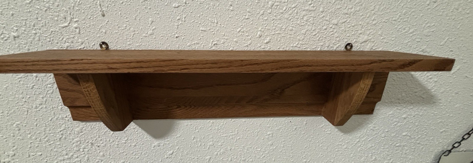 Vintage Rustic Handmade Wooden Shelf gallery