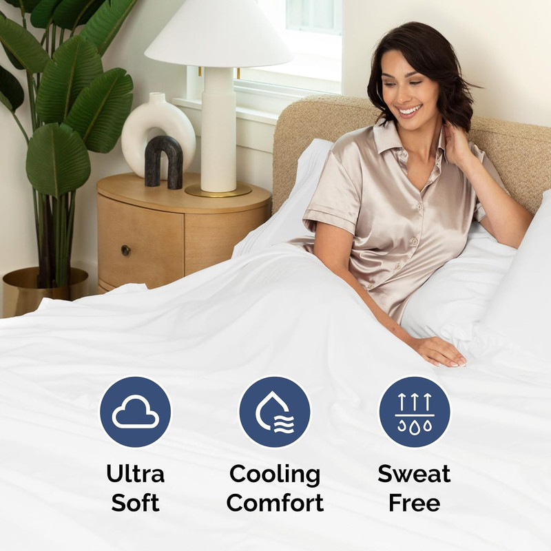 Split California King Bed Sheet Set - 5 Piece Split Cal King Size Sheets - Ultra gallery
