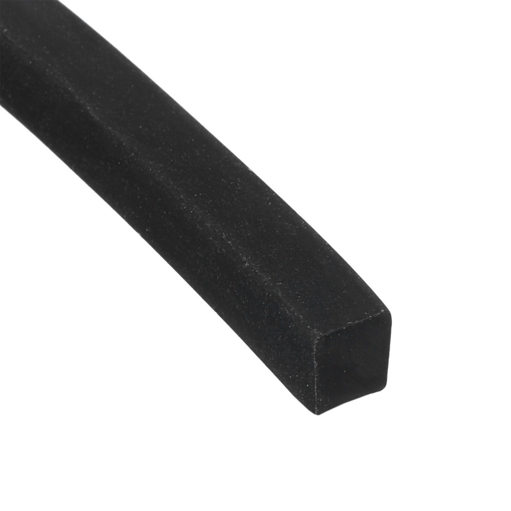Neoprene Rubber Sheet Rolls Solid Rubber Seal Strip 1/4" x 0.2" x 11.5"