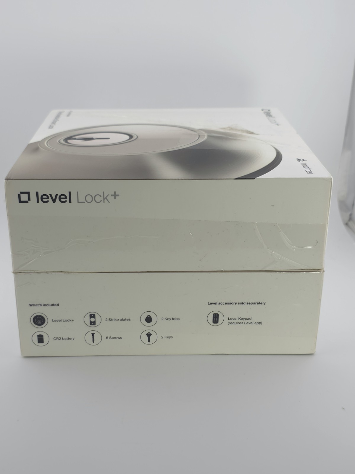 Level Lock+ (Matter) Second Edition Smart Lock – Satin Nickel – Open Box A-F22U gallery