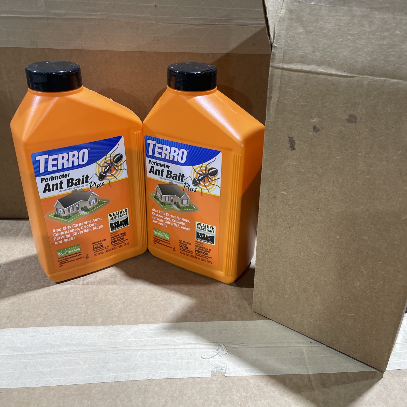 2 Pack Terro 2 Lb. Granular Perimeter Weather resistant Ant Bait Plus T2600 New gallery