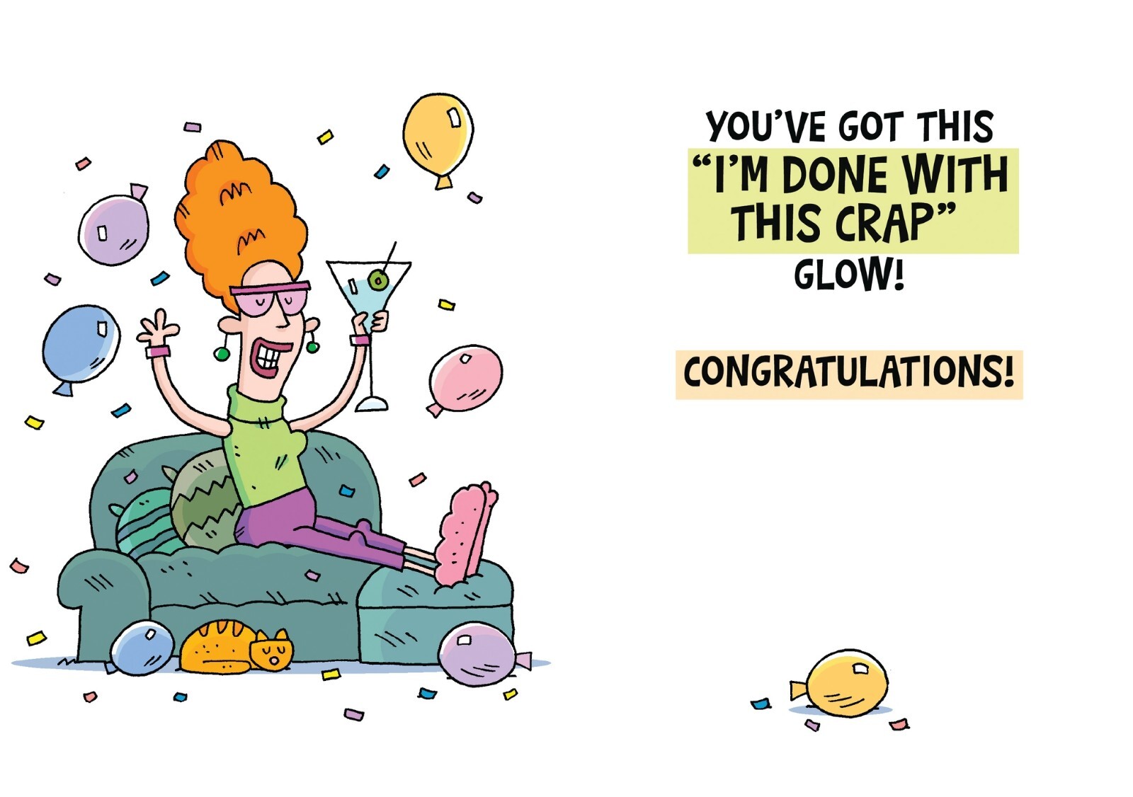 Humor Funny Everyone Knows Retirement Card Friend oatmeal studios Him Man Her gallery