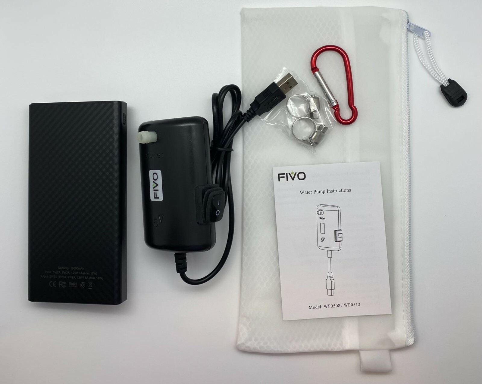 Powered Sprayer DIY Kit for upgrading manual to pumpless with Li-ion Power Bank gallery