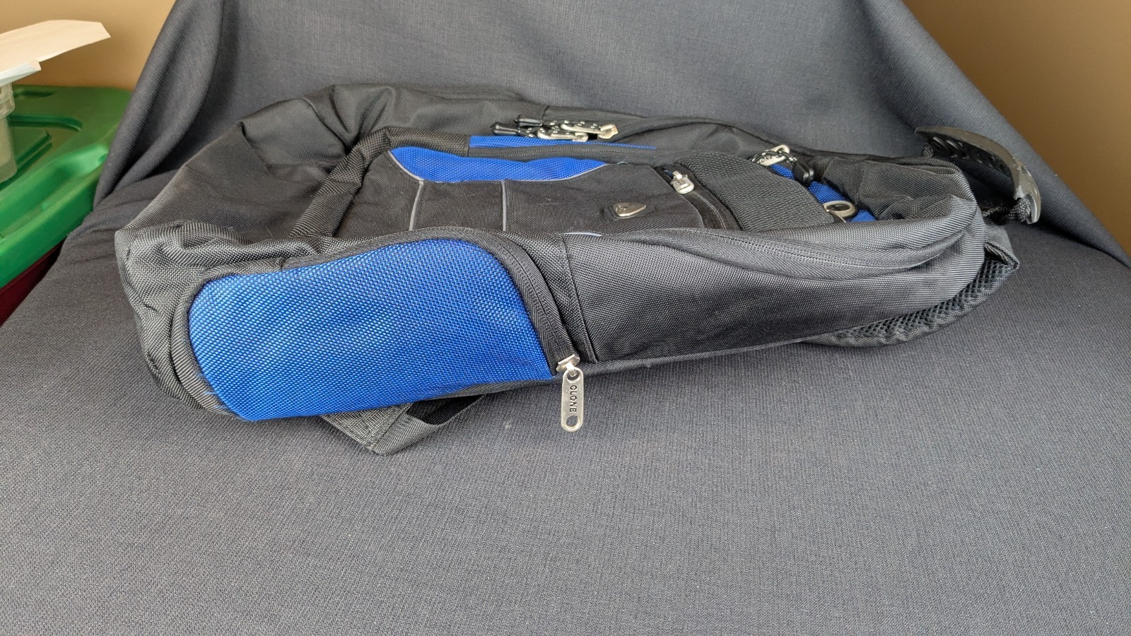 CLone backpack Black and Blue 4
