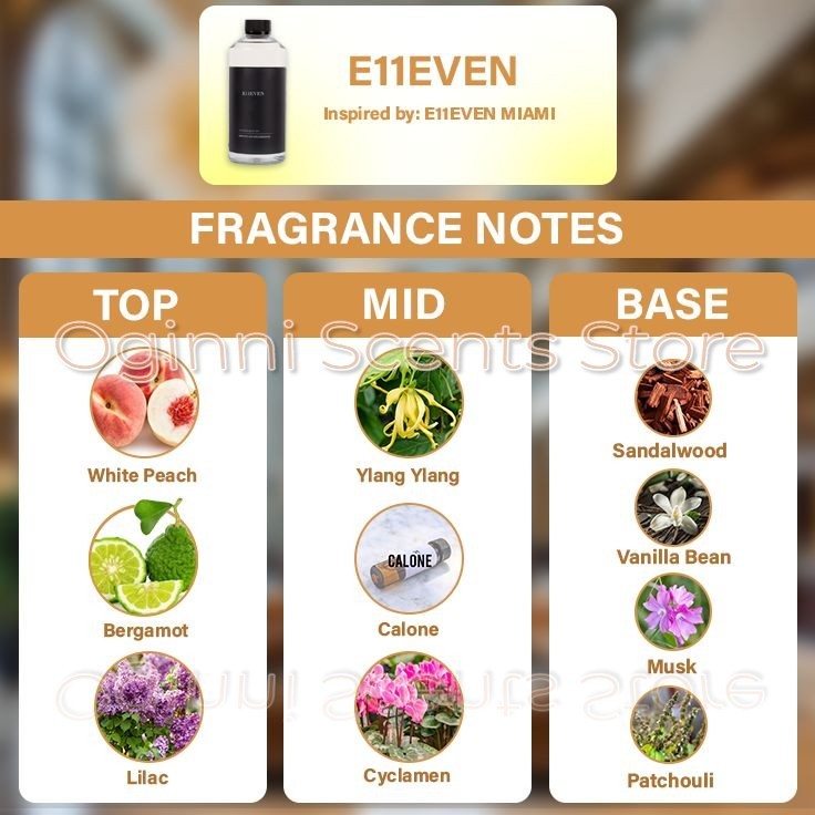 E11even 500ml Diffuser Oil Inspired By E11even Bar Miami & Hotel Collection gallery