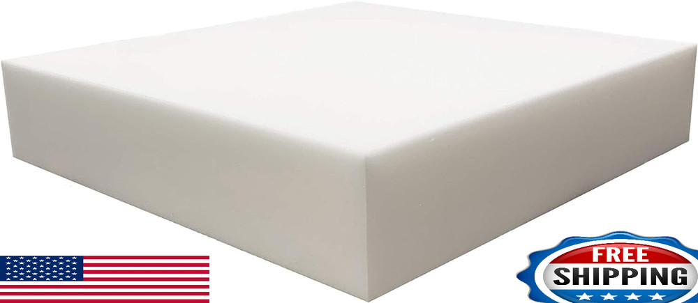 FoamRush 2" x 36" x 36" High Density Upholstery Foam Cushion for Chairs Wheelcha