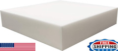 FoamRush 2″ x 36″ x 36″ High Density Upholstery Foam Cushion for Chairs Wheelcha