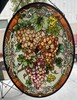 Large Grape Vines Sun Catcher Oval 19” x 14” ~ Beautiful! gallery