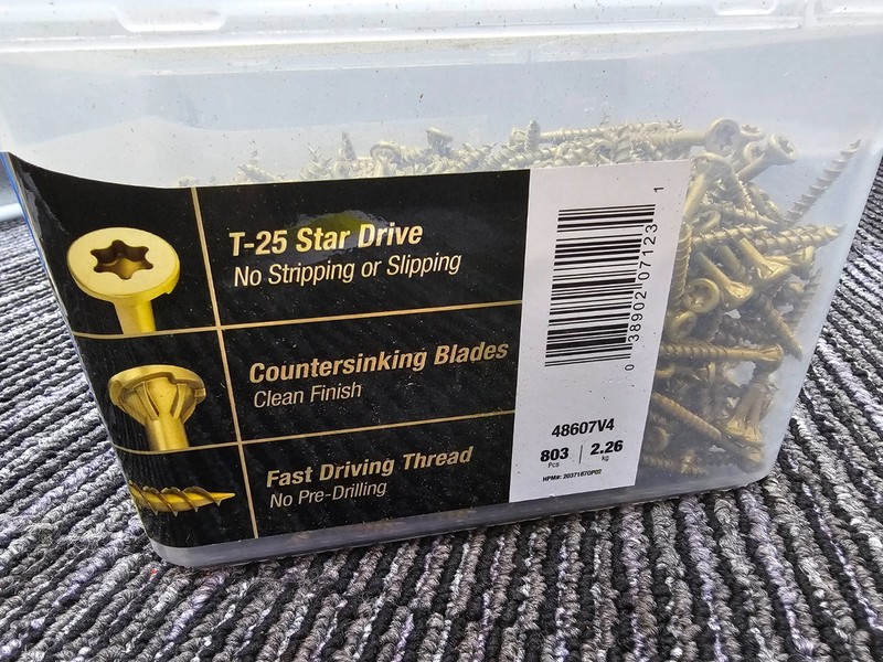 Power Pro 48607V4 Self-Drilling Exterior Wood Screw Star Drive, 8 x 1-3/4" 5lbs gallery