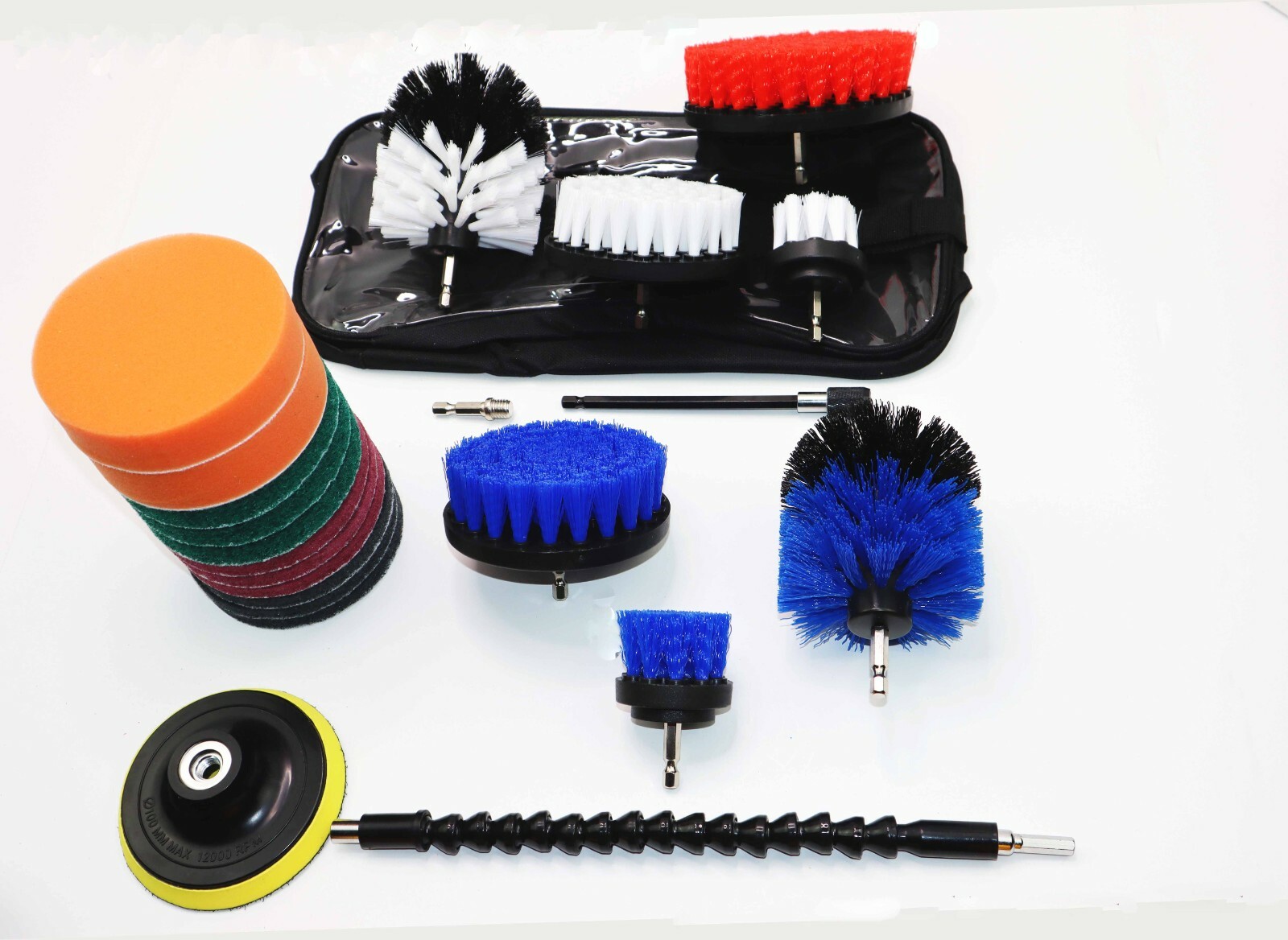 Ultimate Drill Brush Set 23 Piece Multi-Purpose Deep Cleaning kit for Home/Auto gallery