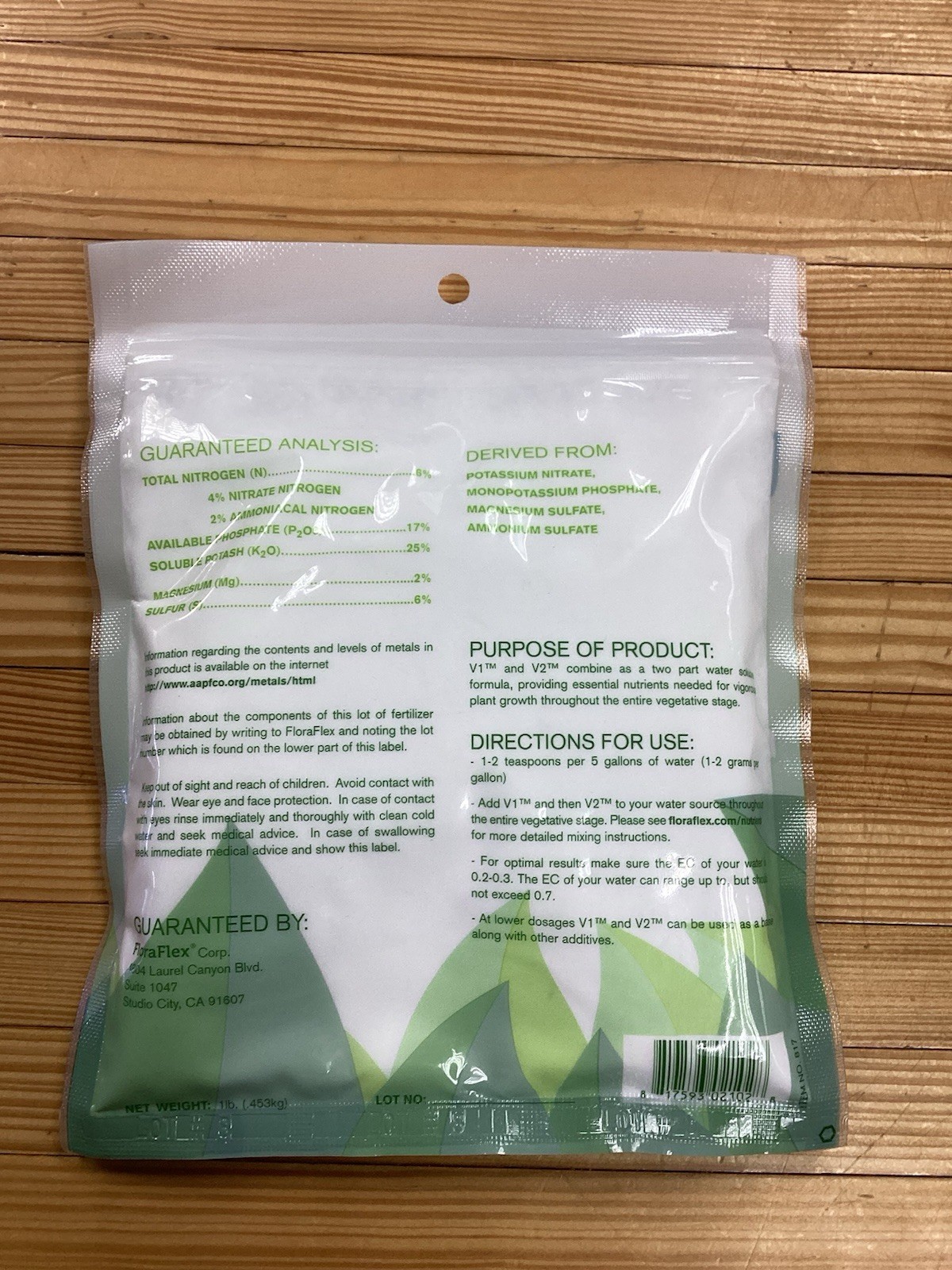 FloraFlex Nutrients - V2 1 lb Flora Flex Vegetative Powder gallery