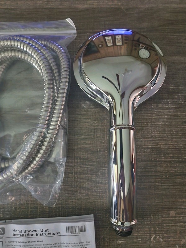 MISSING MOUNT Delta 7-Spray Wall Mount Handheld Shower Head 1.8 GPM Chrome 75704 gallery