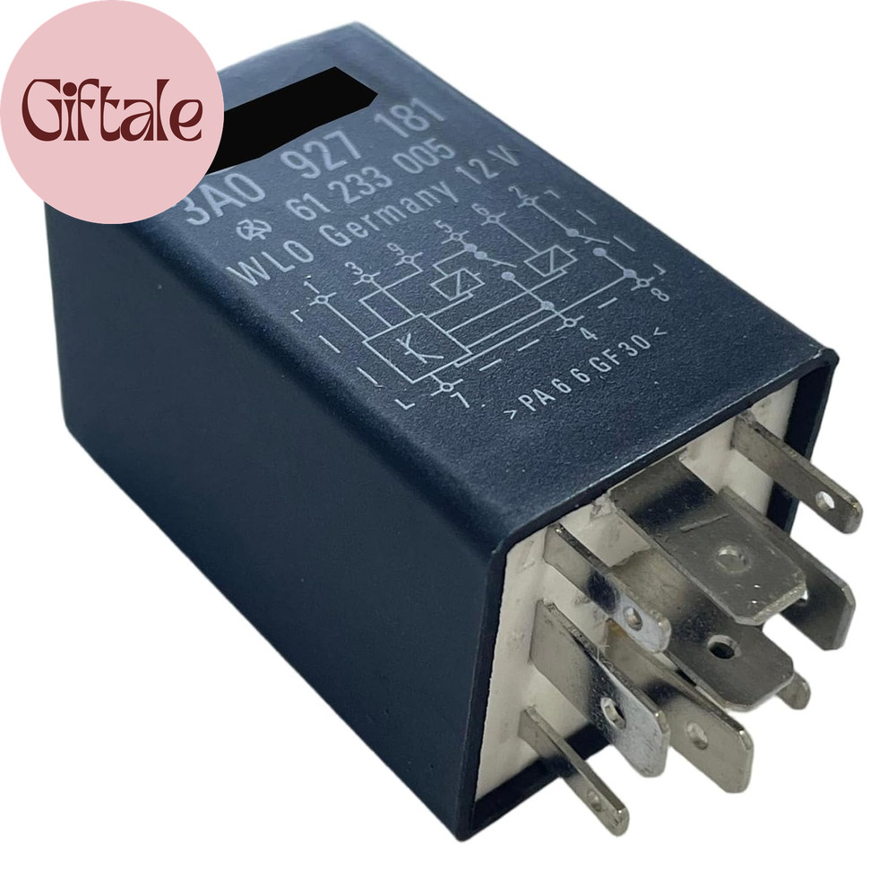 3A0927181 Park/Neutral Position Relay #175, 12V 9-Pin Starter Interlock for Volk