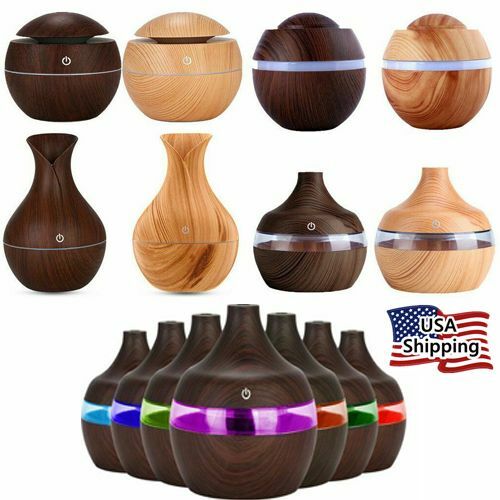 Intelligent LED Humidifier Essential Oil Diffuser Aroma Purifier 130/300/500ML gallery