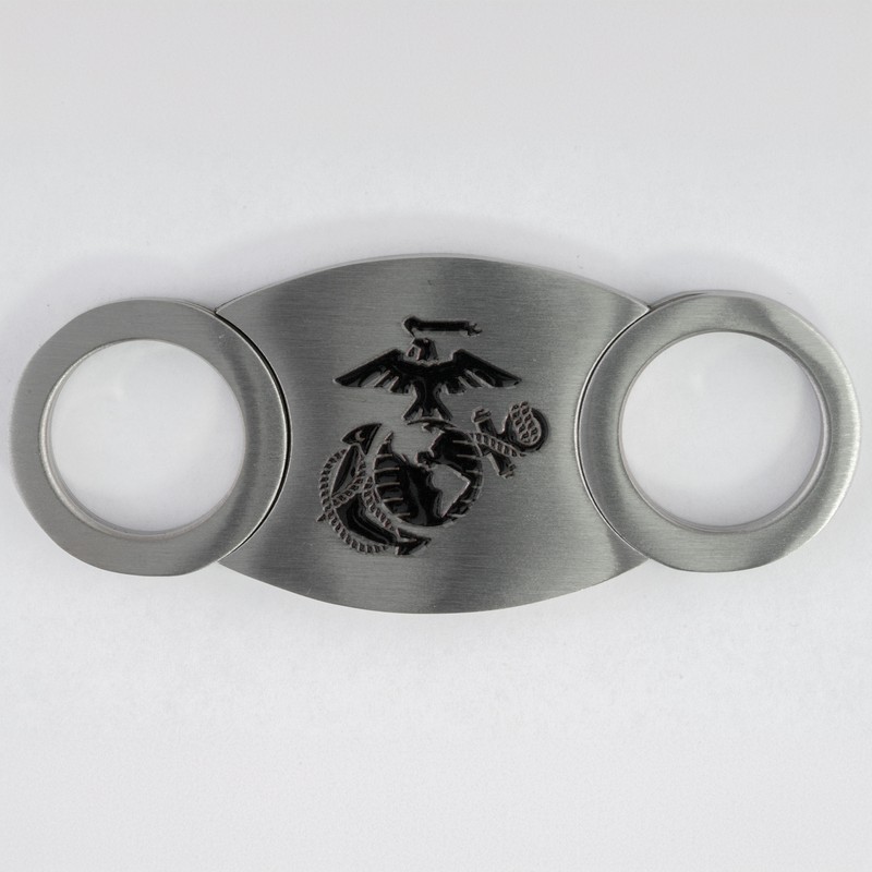 Marine Corps Cigar Cutter - Closed back design gallery