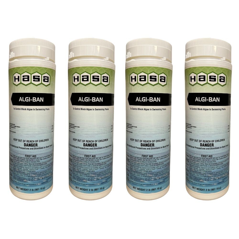 HASA Algi-Ban 2lbs Black Algae Treatment Algaecide 4 Pack | 64122 gallery