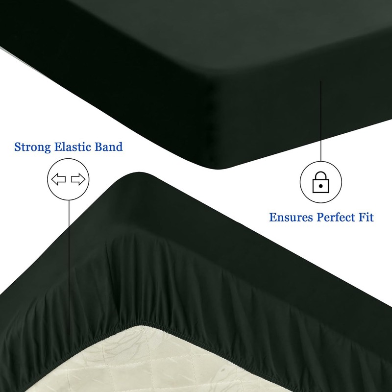 All Size Fitted Sheet Waterproof Mattress Protector Cover Breathable and Soft gallery