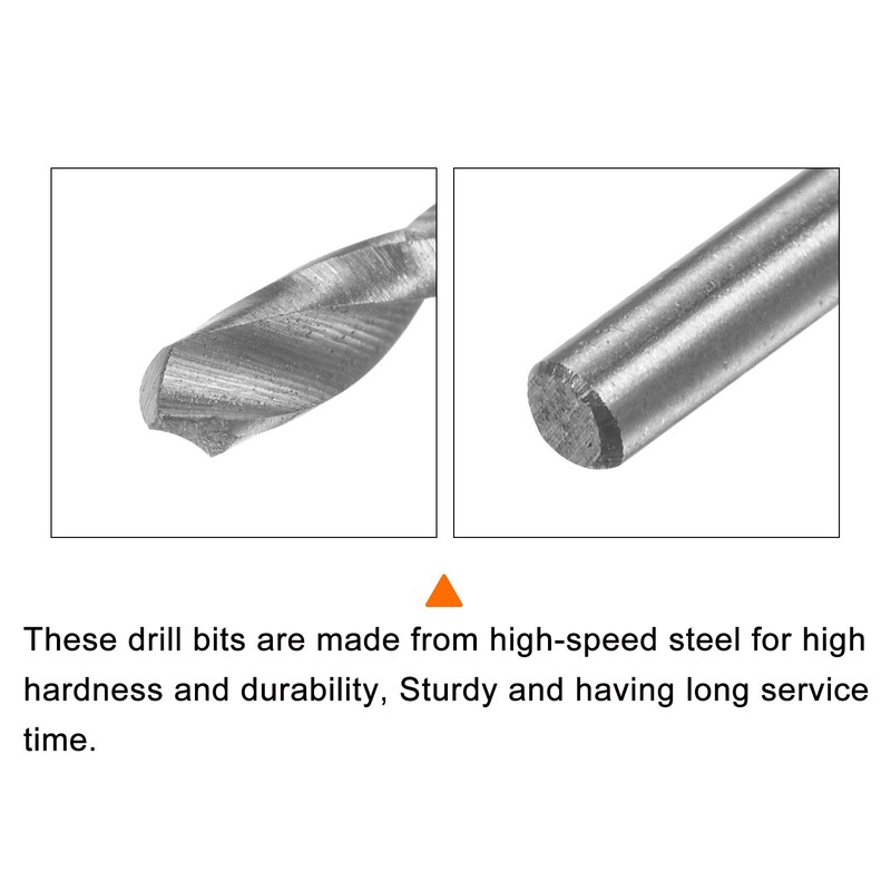 10Sets Extra Long Drill Bits 2mm HSS High Speed Steel Drill Bit 100mm Length gallery