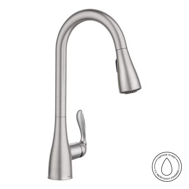 Moen 87912SRS Georgene Stainless Deck-mount Pull-down Kitchen Faucet, NEW gallery