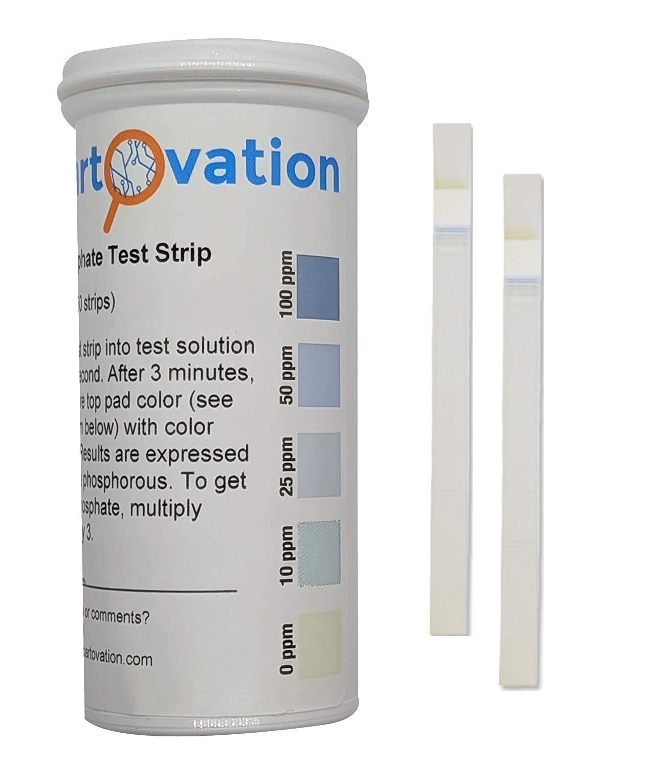 50-Pack Phosphorus & Phosphate Detection Strips 0-100 ppm - Easy Use gallery