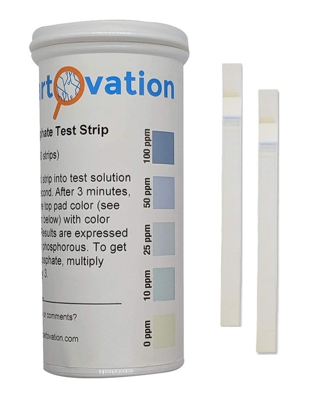 50-Pack Phosphorus & Phosphate Detection Strips 0-100 ppm - Easy Use gallery