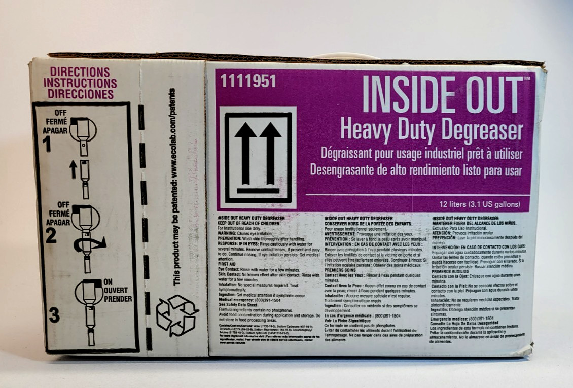 SSDC Inside Out Heavy Duty Degreaser – 12 Liters (3.1 US Gallons) Part #1111951 gallery