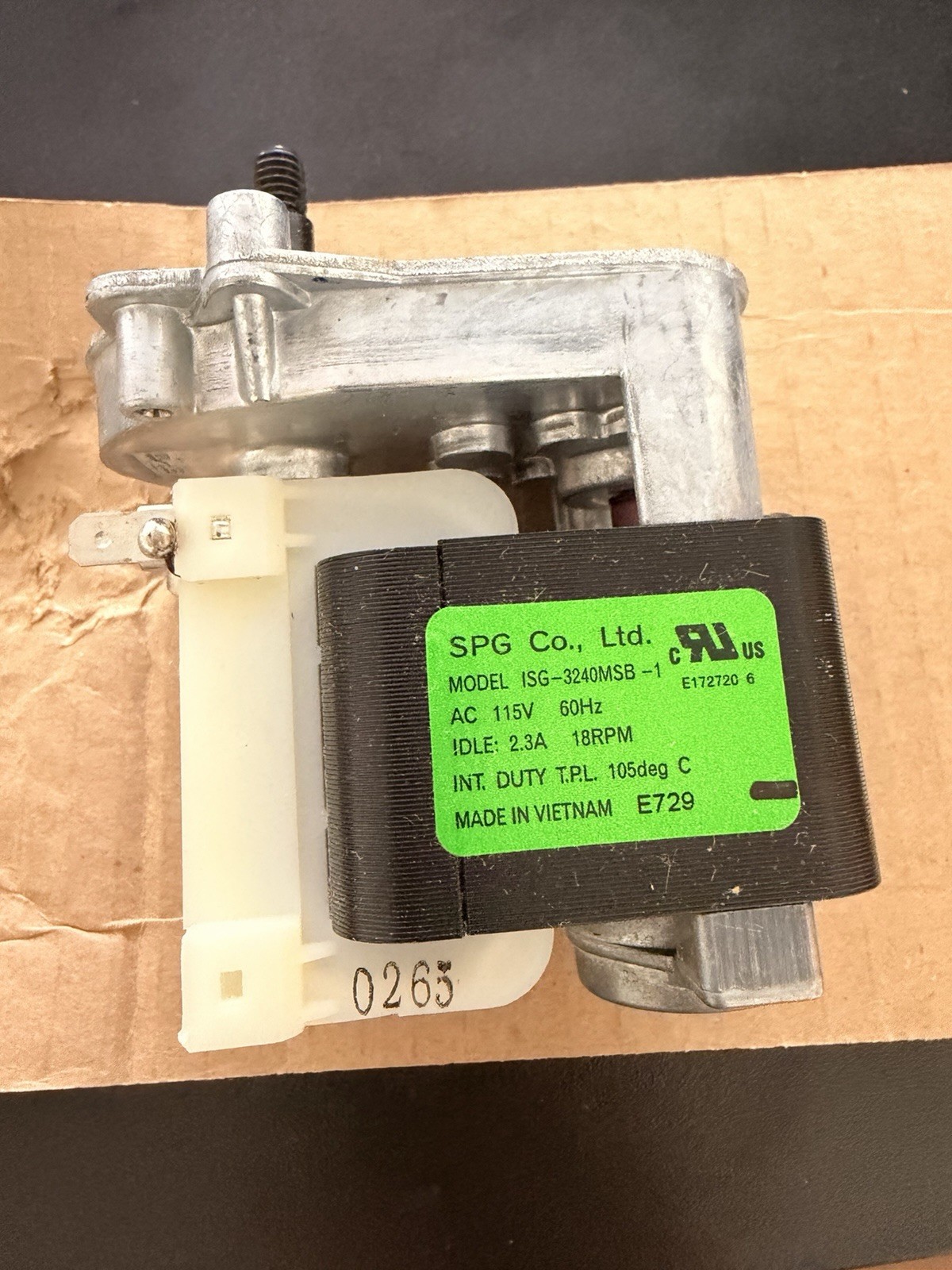 New Open Box Genuine OEM Frigidaire Refrigerator Ice Maker Auger 241816602 gallery