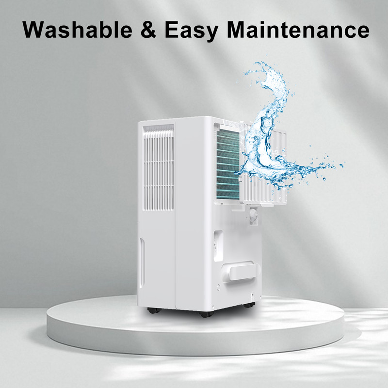 1500 Sq.Ft 22 Pint Dehumidifier for Basement Home 1.2 Gal Water Tank gallery