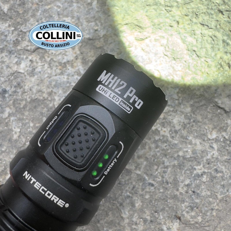 Nitecore - MH12 Pro - Rechargeable USB - 3300 Lumens And 1656 10/12ft - Torch - gallery