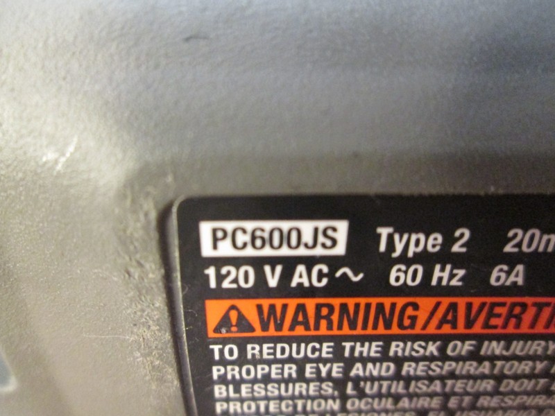 PORTER CABLE #PC600JS TYPE-2 0-3200 SPM VS JIG SAW TESTED WORKS GOOD gallery