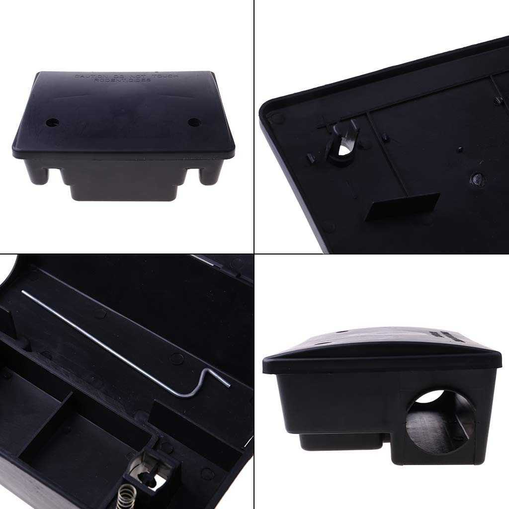 Rodent Control Boxes 2 Pack Child Pet Safe Mice Bait Stations Mouse Traps 2 Pack gallery