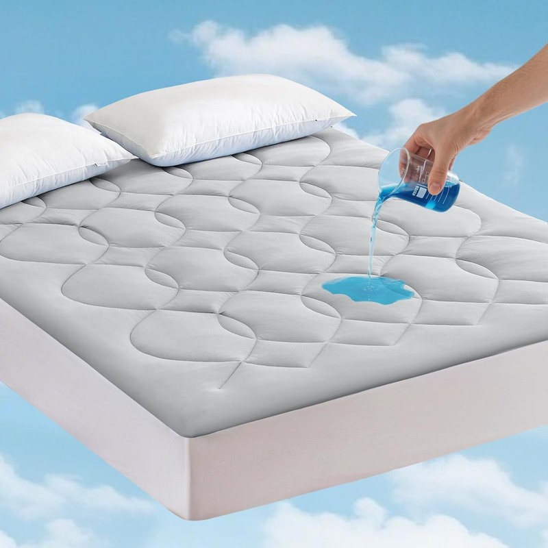Soft Breathable Queen Size Cooling Mattress Topper - Perfect for Hot Sleepers gallery