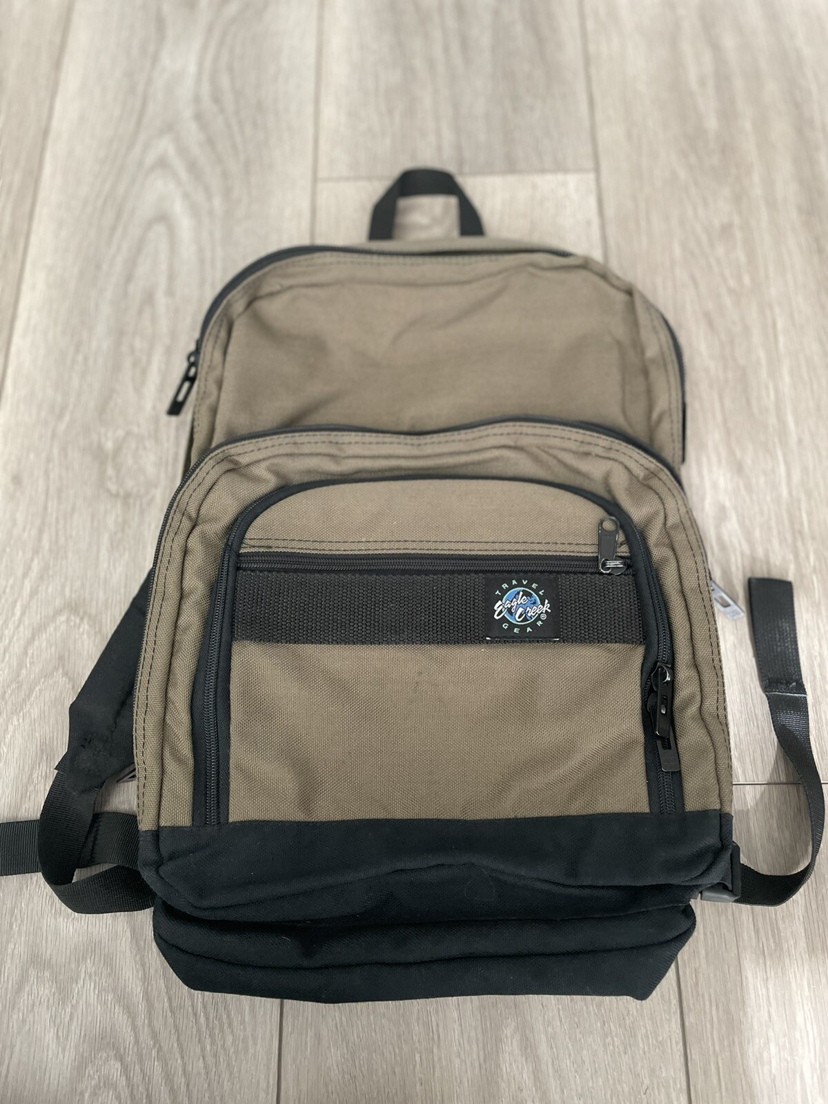Vintage Eagle Creek Brown Daypack Backpack