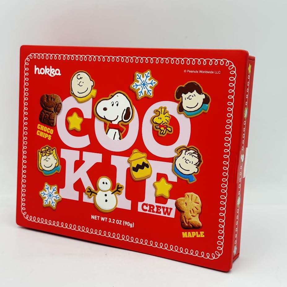 Hokka Snoopy Cookies - Choco Chip & Maple Flavor Cookie Gift Can 3.2oz/(90g) gallery