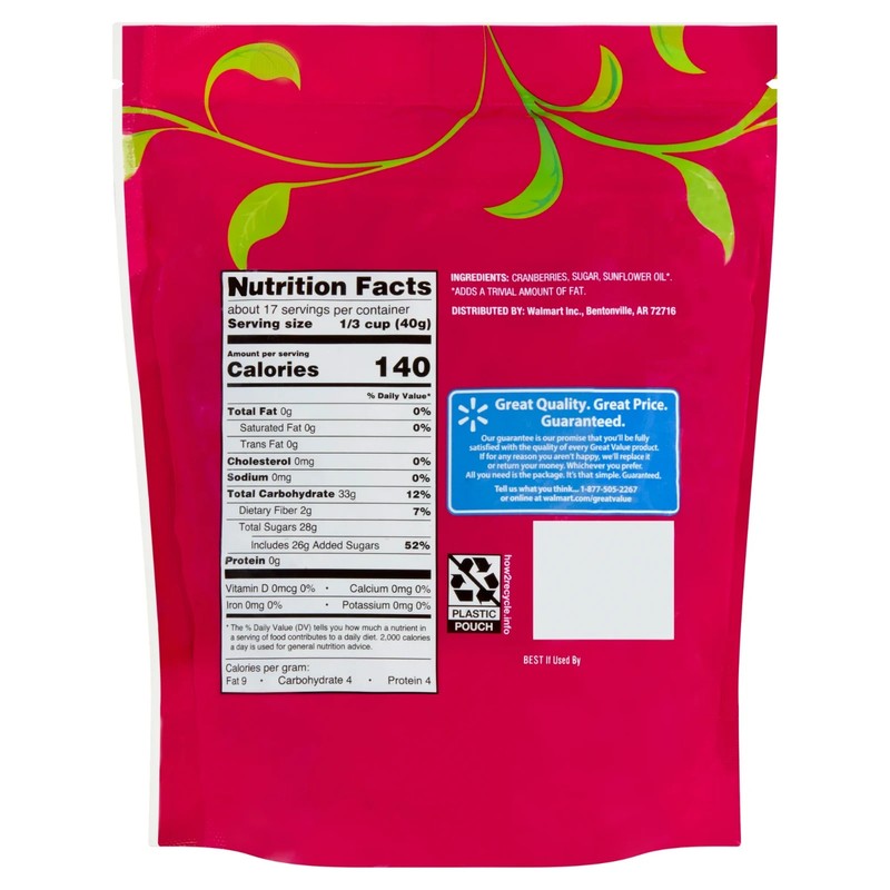 Sweetened Dried Cranberries, 24 Oz Free & Fast Shipping in 2 days........... gallery