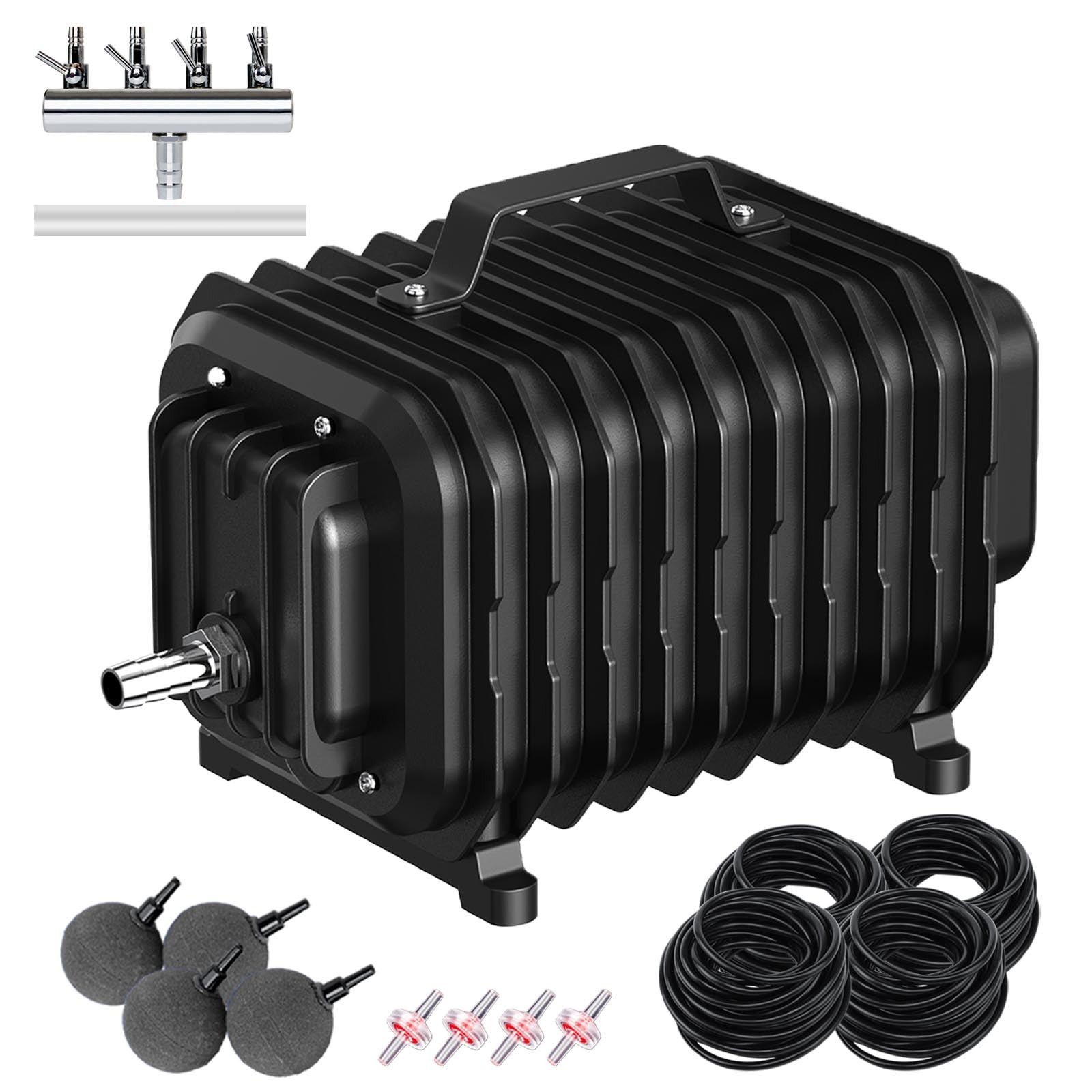 Outdoor Pond Aerator Kit - Air Pump for 2500 Gallons, Koi Fish Oxygenation Syste gallery
