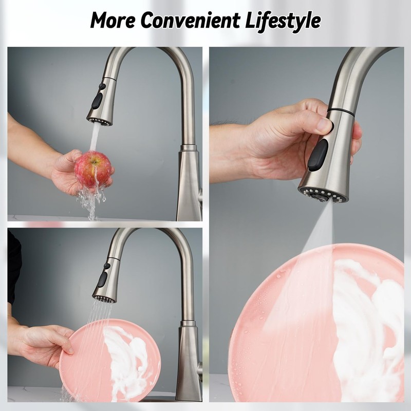 Kitchen Faucet Head Replacement Set Compatible with gallery