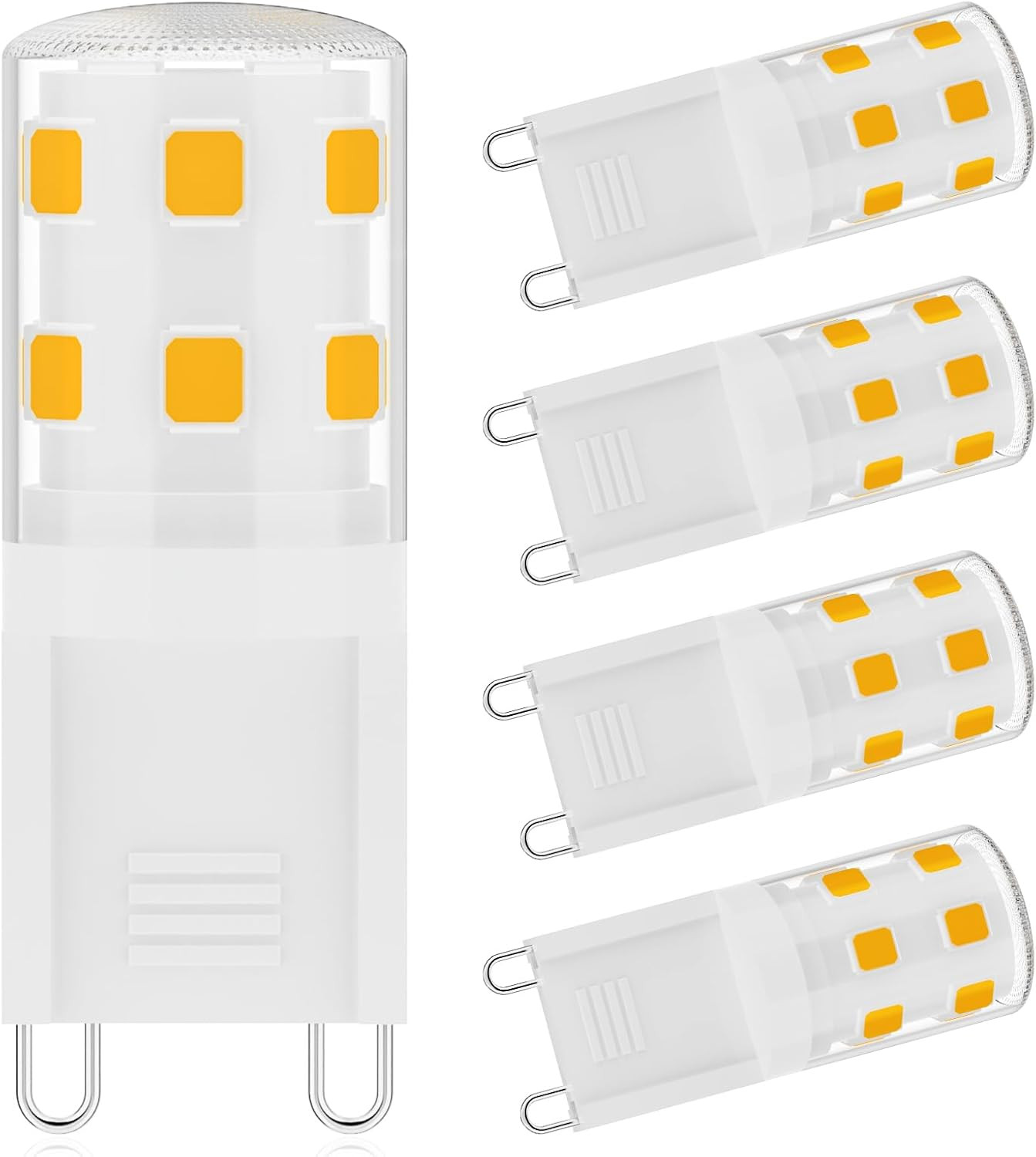 G9 LED Bulbs 2W,2Watt Light Bulb 25W Halogen Equivalent 250LM,120V Mini T4 G9 Ba gallery
