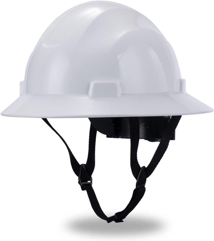 Land Helmets ShieldPro Full Brim Safety Helmet - Type I Class C & E Hard Hat gallery