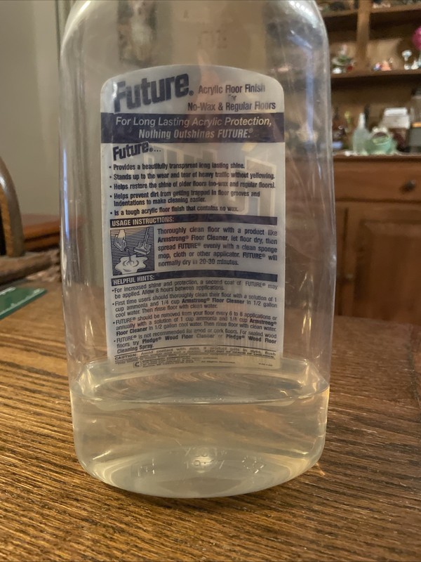 SC JOHNSON FUTURE PREMIUM FLOOR FINISH 27 FL OZ DISCONTINUED FORMULA gallery