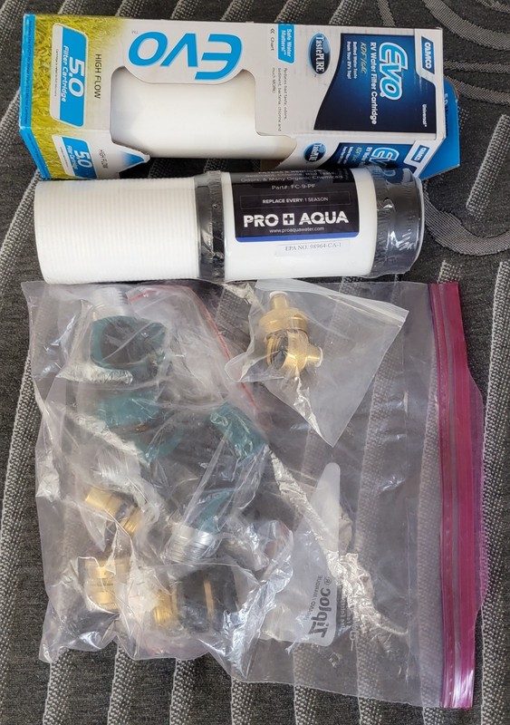 Pro Aqua Portable RV Water Filter/Softener 16,000 Grain System WS-P-16 gallery