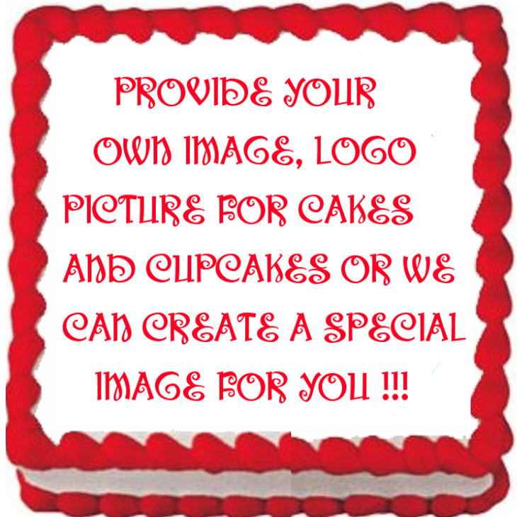 CUSTOM YOUR IMAGE PHOTO Edible cake topper decoration gallery