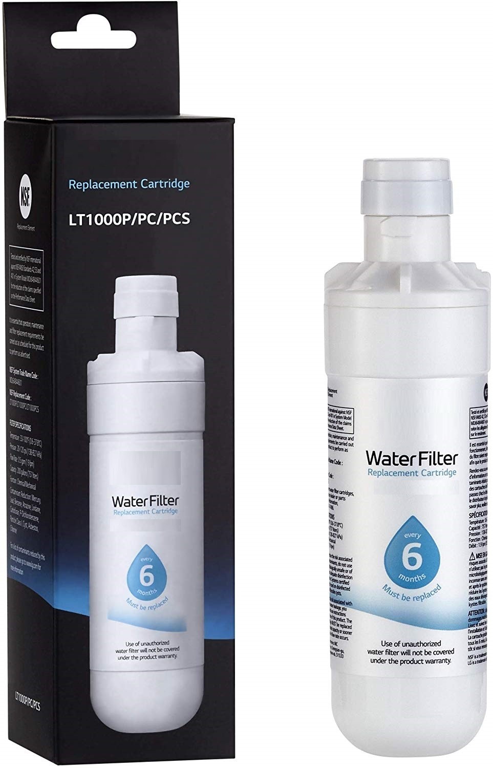 For LG LT1000P/PC/PCS Refrigerator Water Filter 4 PACK New, FREE SHIPPING gallery